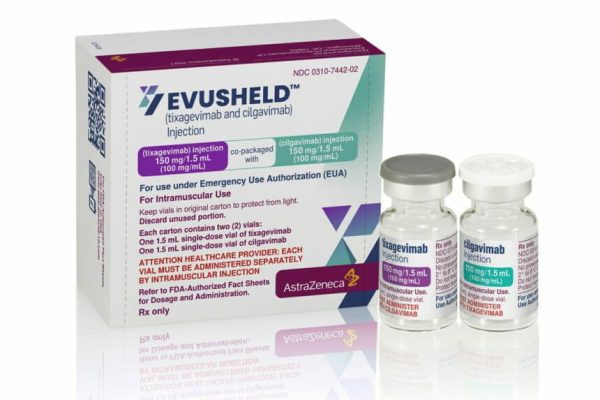 阿斯利康抗體組合藥Evusheld（AZD7442）